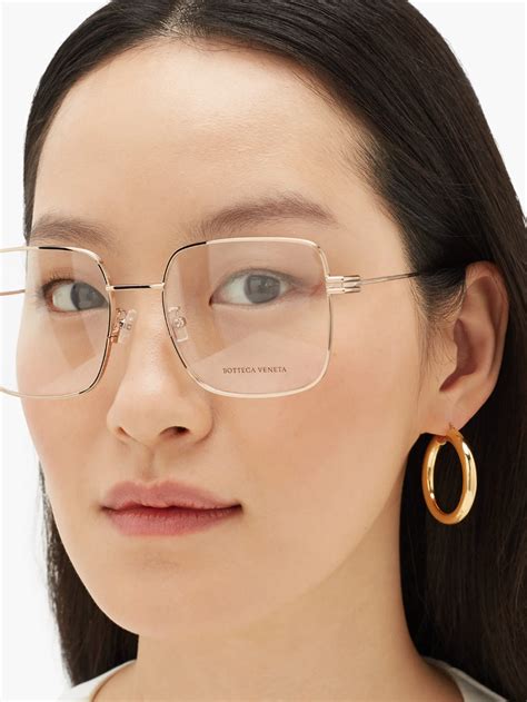 stylish metal frame glasses